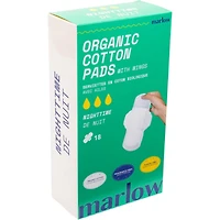 100% Organic Cotton Pads - Extra Long