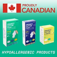 100% Organic Cotton Pads - Extra Long