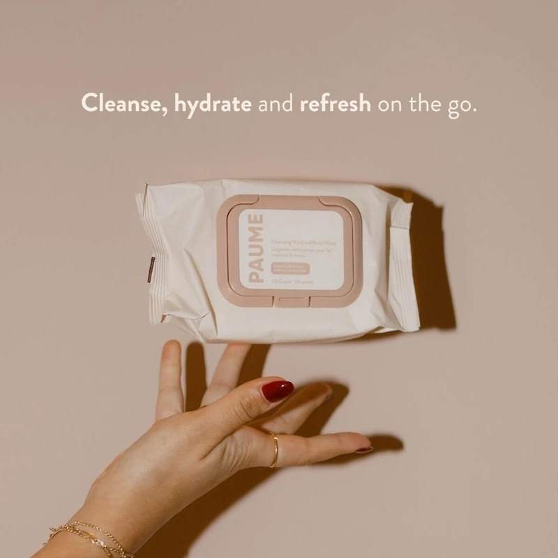 Paume Cleansing Hand and Body Wipes