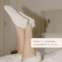 Chaussettes de nuit en coton Paume