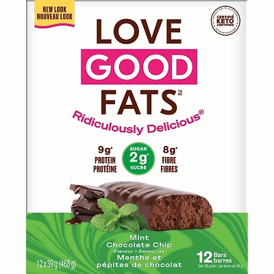 Love Good Protein Snack Saveur de Menthe et Pépites de Chocolat