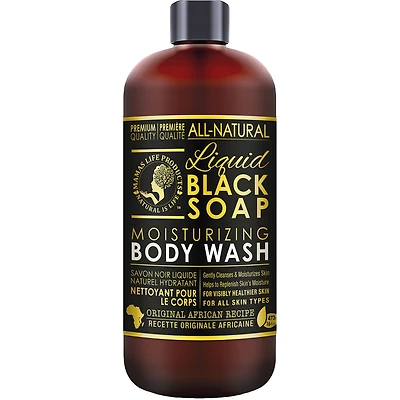 Liquid Black Soap Body Wash