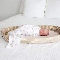 Muslin Swaddle Baby Blanket Strawberries