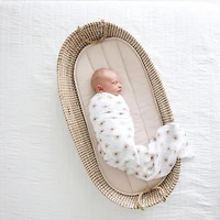 Muslin Swaddle Baby Blanket Strawberries