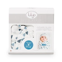 Ensemble Bonnet & Couverture « Hello World