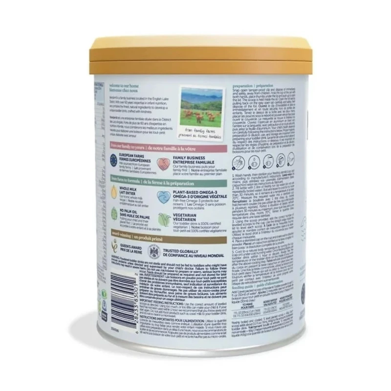 Préparation en poudre pour tout-petits Kendamil Classique 28,2 onces (12 à 36 mois) Poudre Kendamil Classique pour tout-petits