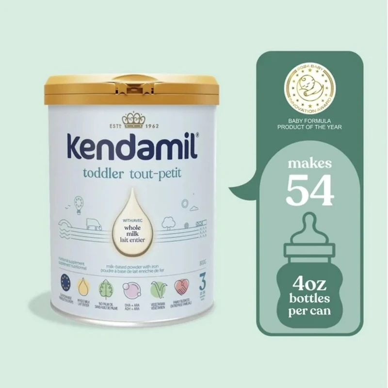 Préparation en poudre pour tout-petits Kendamil Classique 28,2 onces (12 à 36 mois) Poudre Kendamil Classique pour tout-petits
