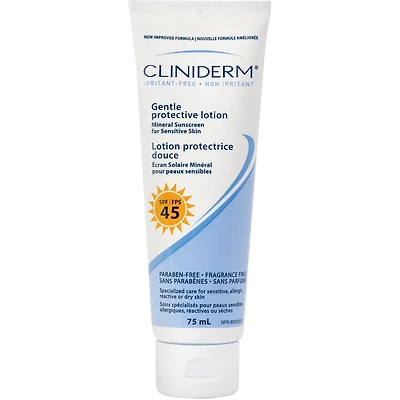 Lotion protectrice douce écran Solaire Minéral pour peaux sensibles