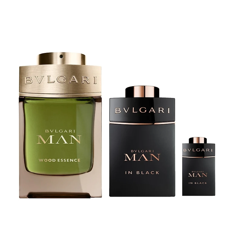 Coffret Bvlgari Man Wood Eau de Parfum 3pc