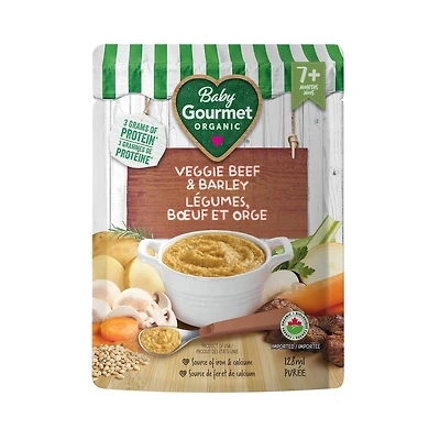 Legumes, boeuf et orge