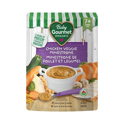 Minestrone au poulet