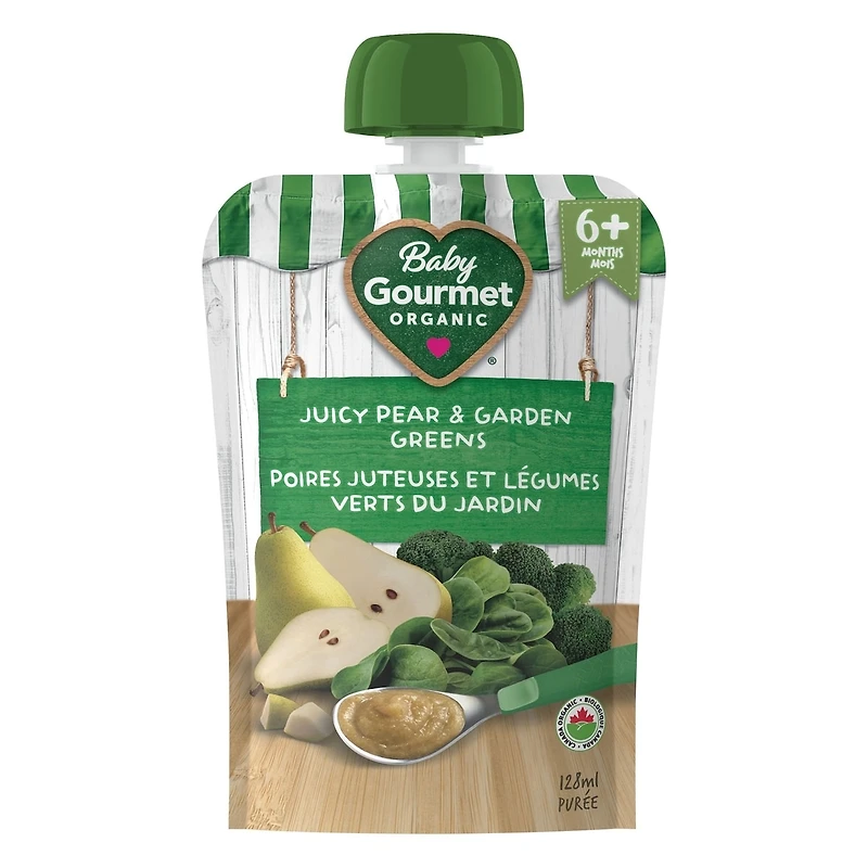 Juicy Pear & Garden Greens