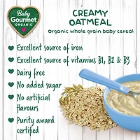 Baby Gourmet Organic Baby Cereal Creamy Oatmeal