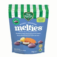 Baby Gourmet Meltable Mushies Beetberry with Coconut Cream organic baby snack
