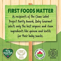 Baby Gourmet Puffies Cheesy Broccoli organic baby snack
