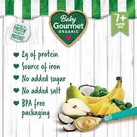 Smoothie vert tropical