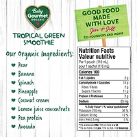 Smoothie vert tropical