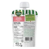 Little Gourmet Organic Toddler Snack Bright Blends Strawberry Banana Bean