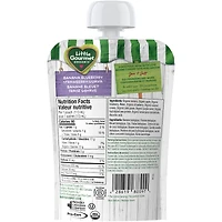 Little Gourmet Organic Toddler Snack Bright Blends Banana Blueberry Strawberry Guava