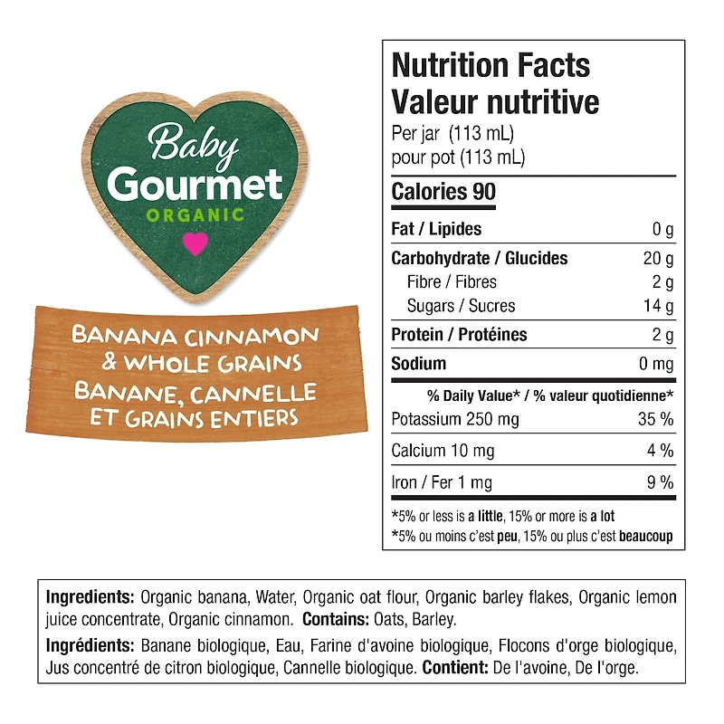 Banana Cinnamon & Whole Grains