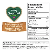 Banana Cinnamon & Whole Grains