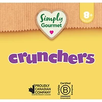 Collation pour bébé Simply Gourmet Crunchers Au Cheddar