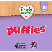 Collation pour bébé Simply Gourmet Puffies Bleuet Pomme