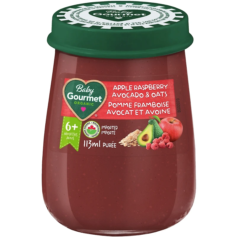 Petit pot en verre biologique pour bébé Citrouille pomme et quinoa de Baby Gourmet
