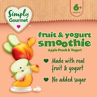 Smoothie Simply Gourmet pomme pêche et yogourt