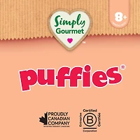 Collation pour bébé Simply Gourmet Puffies à la Pêche