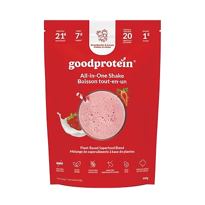 Good Protein - Fraises et crème - Boisson tout-en-un