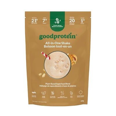 Good Protein - Beurre d'arachides - Boisson tout-en-un