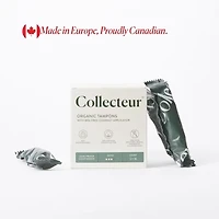 100% Certified Organic Cotton Tampons, Super Absorbency