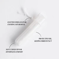 100% Certified Organic Cotton Tampons, Super Absorbency