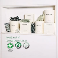 Tampons et serviettes hygiéniques ultra-minces avec ailes en coton 100 % biologique certifié, boîte de 30