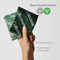 100% Certified Organic Cotton Tampons & Ultra-Thin Pads with Wings, 30 count