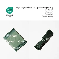 Tampons et serviettes hygiéniques ultra-minces avec ailes en coton 100 % biologique certifié, boîte de 30