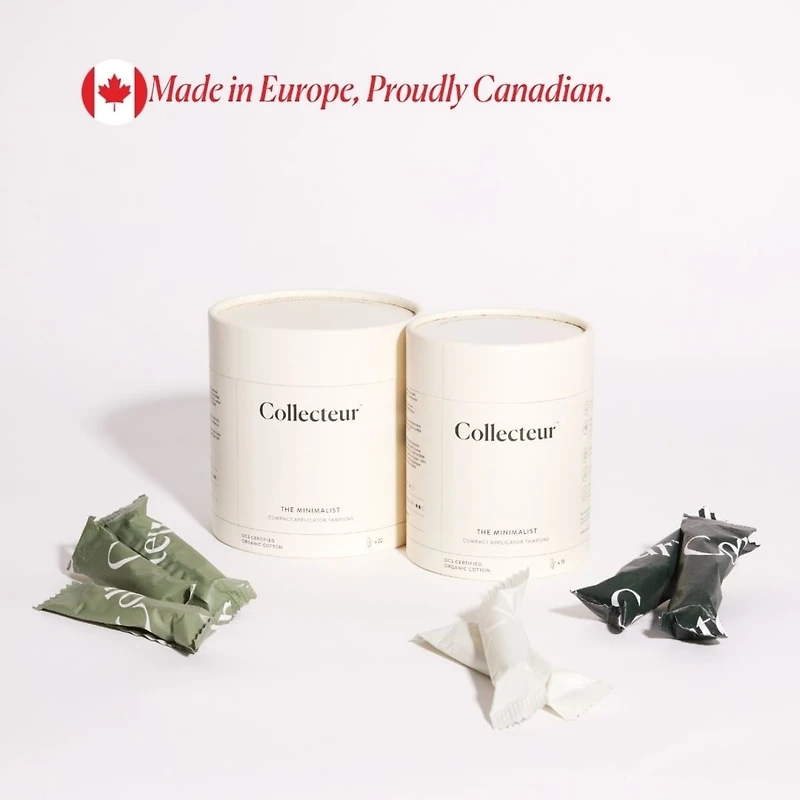 100% Certified Organic Cotton Tampons, Multipack