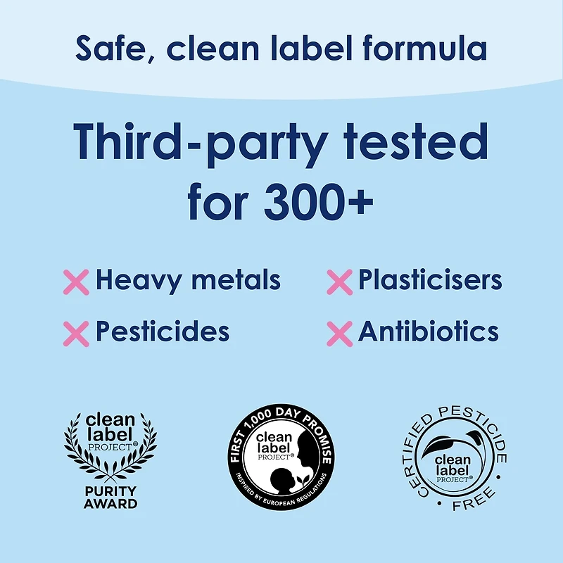 À base de lait de chèvre préparation pour nourrissons