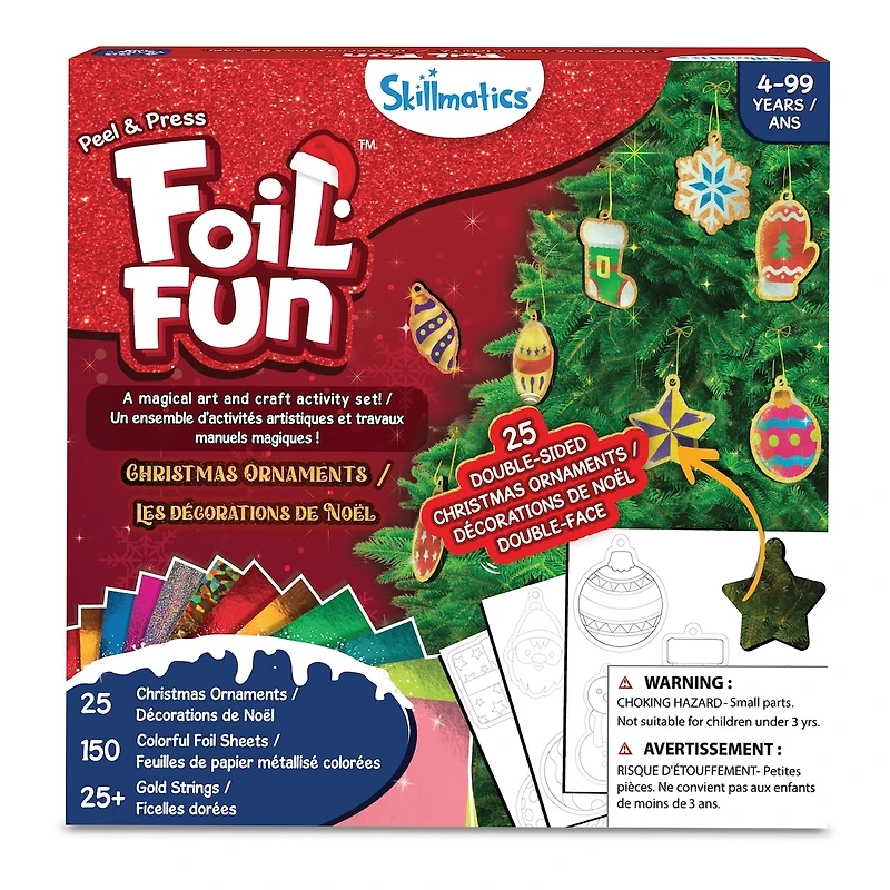Foil Fun Christmas Ornaments