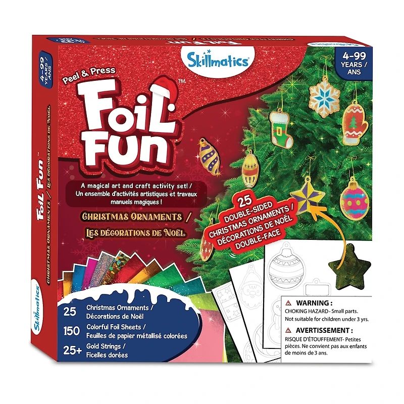 Foil Fun Christmas Ornaments
