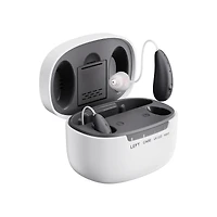 Ceretone Beacon Rechargeable Behind-the-Ear (BTE) Hearing Aids – Music Streaming, Phone Call Support, Self-Fitting To Suit Your Specific Hearing Needs