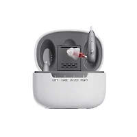 Ceretone Beacon Rechargeable Behind-the-Ear (BTE) Hearing Aids – Music Streaming, Phone Call Support, Self-Fitting To Suit Your Specific Hearing Needs