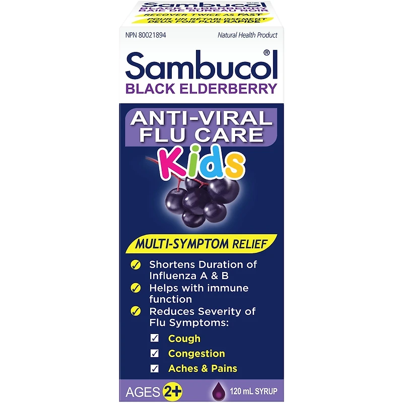 Sambucol Anti-Viral La Grippe Enfants