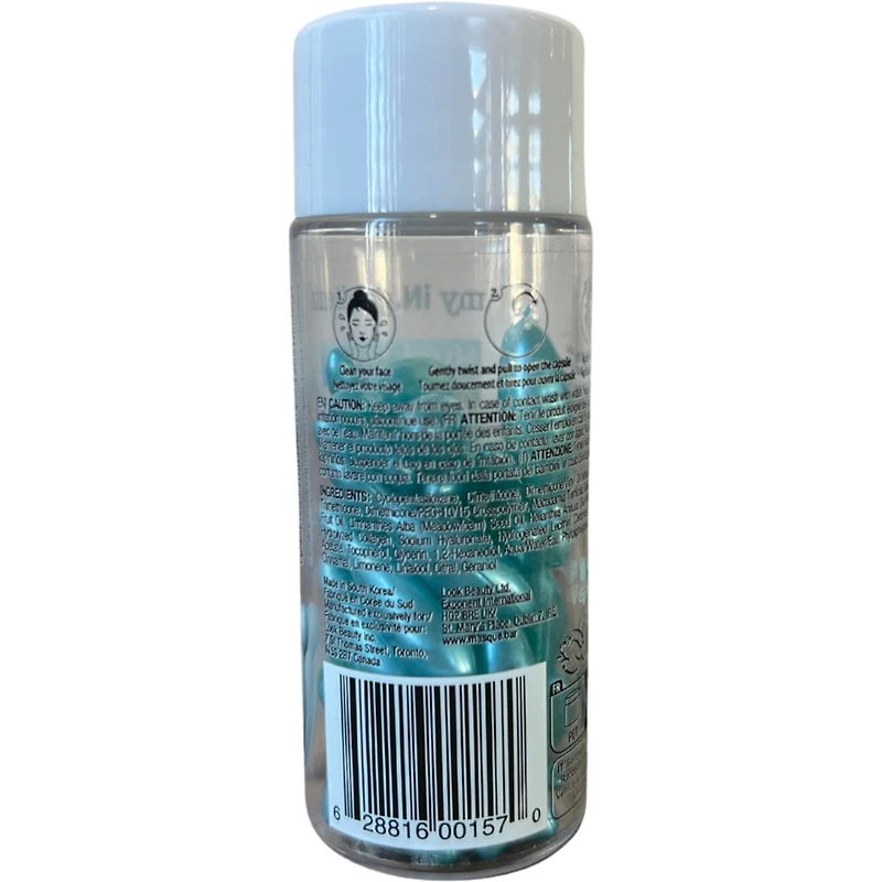 Capsules de sérum d'acide hyaluronique