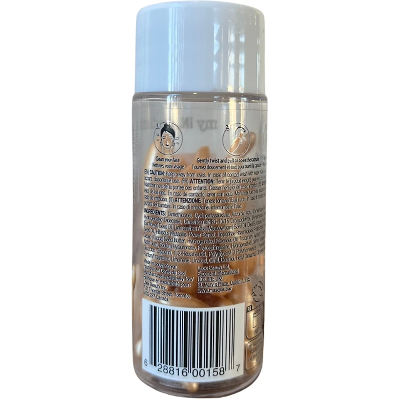 Capsules de sérum de vitamine C