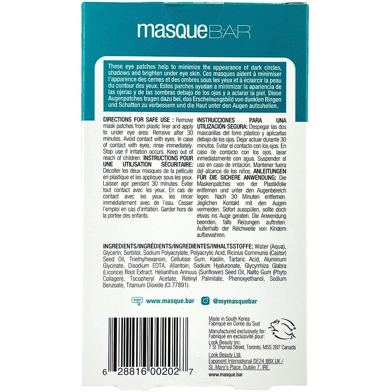 Dark Circle Reducer Eye Patches