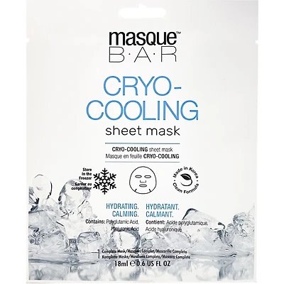 Masque en feuille Cryo-Cooling