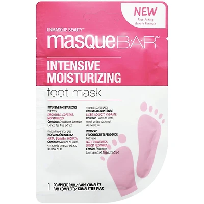Masque pour les pieds hydratant intensif