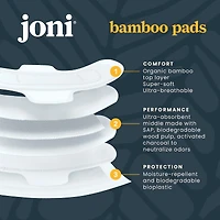 Organic Bamboo Incontinence Pads • Fast-Absorb, Plant-Based